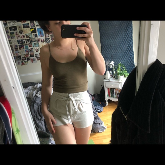 Tie up canvas short - Picture 4 of 4